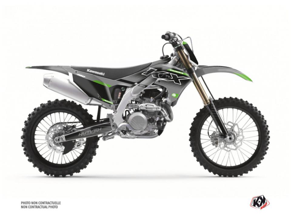 Autocollant stickers Kutvek pour Moto Kawasaki 450 Kx-F 4T 2006 à 2008 Neuf