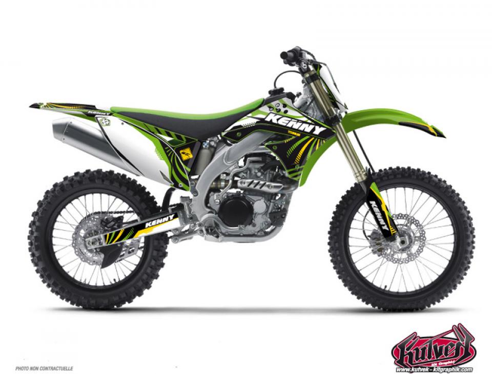 Autocollant stickers Kutvek pour Moto Kawasaki 450 Kx-F 4T 2012 Neuf