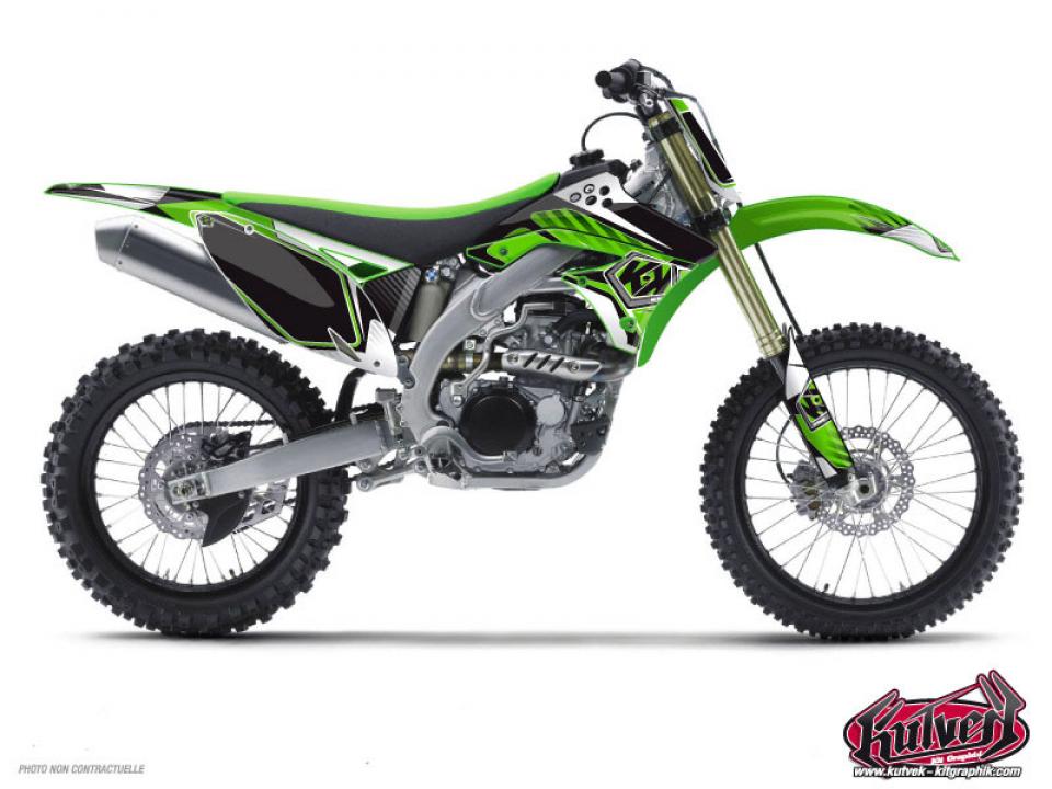 Autocollant stickers Kutvek pour Moto Kawasaki 450 Kx-F 4T 2012 Neuf