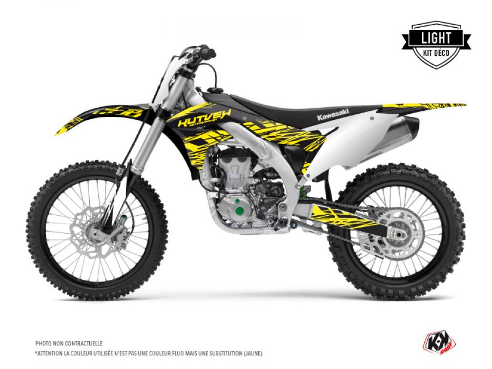 Autocollant stickers Kutvek pour Moto Kawasaki 450 Kx-F 4T 2012 Neuf