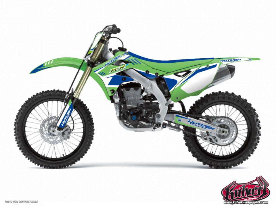 Autocollant stickers Kutvek pour Moto Kawasaki 450 Kx-F 4T 2012 Neuf