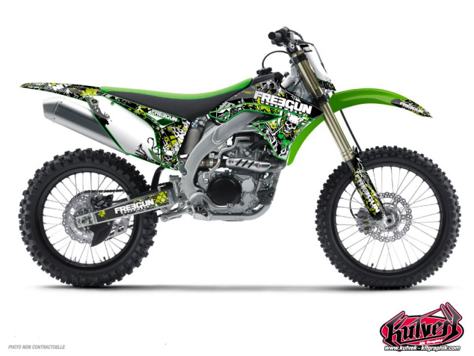 Autocollant stickers Kutvek pour Moto Kawasaki 450 Kx-F 4T 2012 Neuf