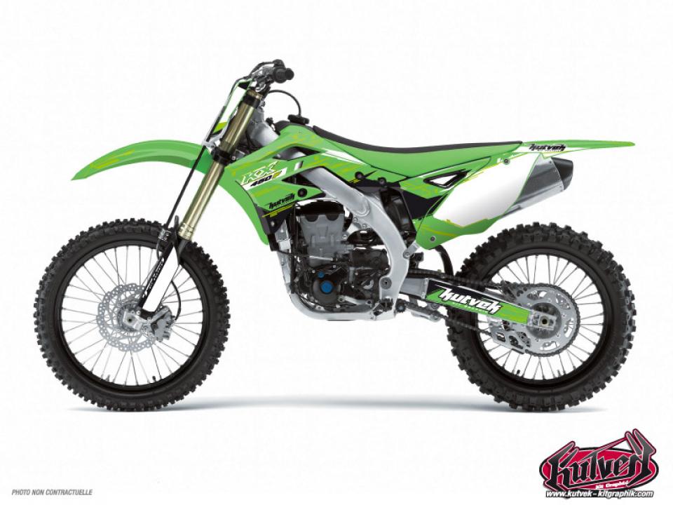 Autocollant stickers Kutvek pour Moto Kawasaki 450 Kx-F 4T 2012 Neuf