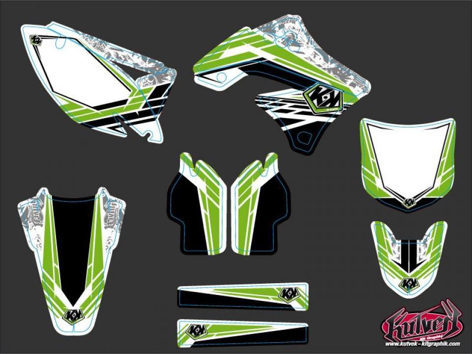 Autocollant stickers Kutvek pour Moto Kawasaki 450 Kx-F 4T 2013 à 2015 Neuf