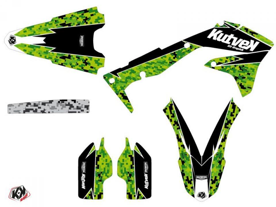 Autocollant stickers Kutvek pour Moto Kawasaki 450 Kx-F 4T 2013 à 2015 Neuf