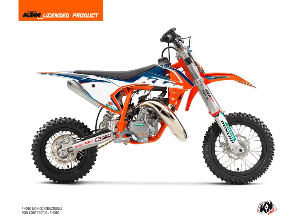 Autocollant stickers Kutvek pour Moto KTM 50 SX 2009 à 2015 Neuf