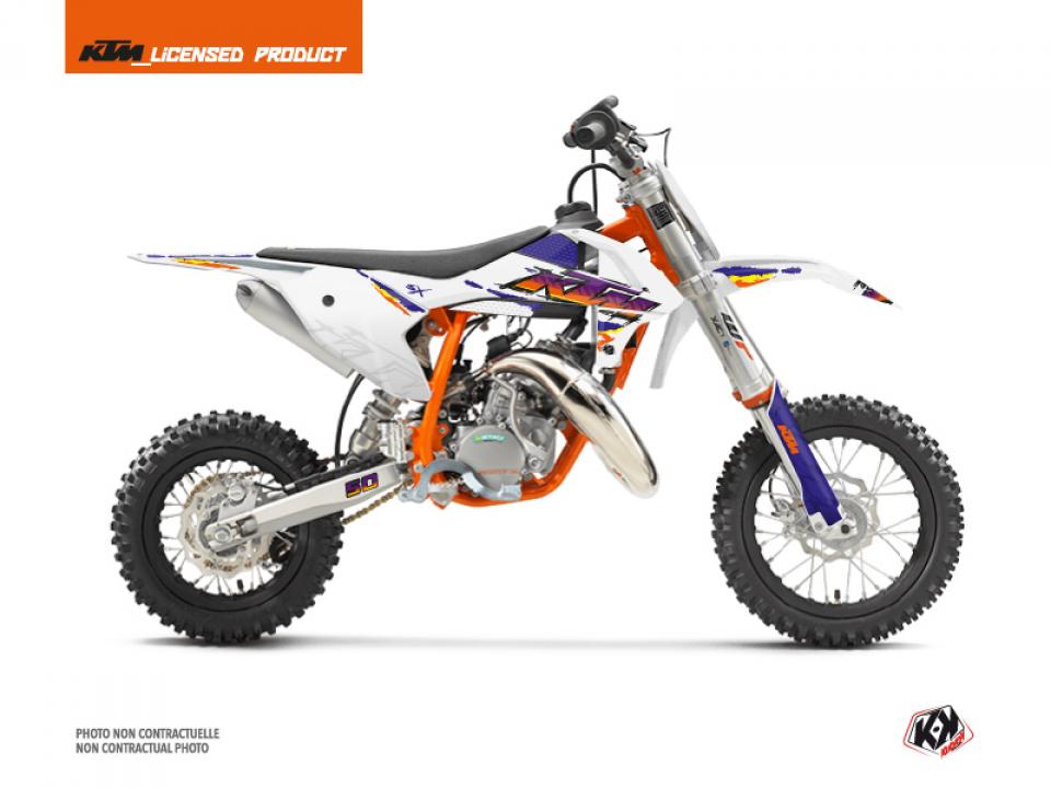 Autocollant stickers Kutvek pour Moto KTM 50 SX 2016 à 2018 Neuf