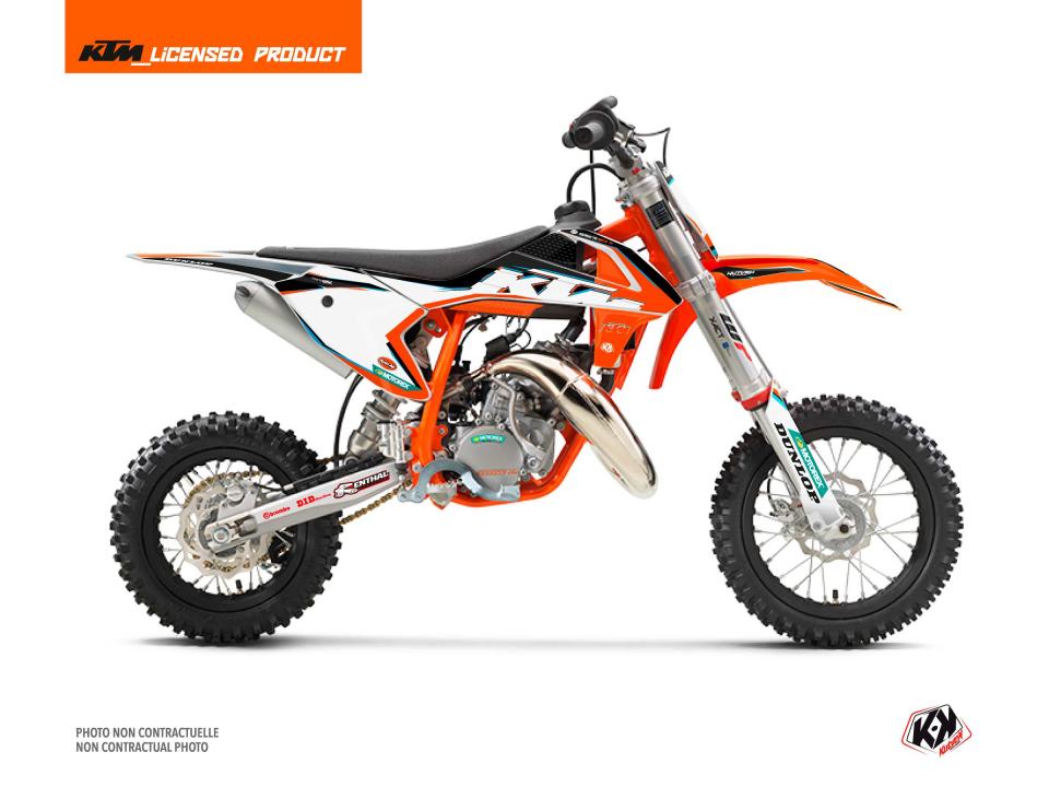 Autocollant stickers Kutvek pour Moto KTM 50 SX 2016 à 2018 Neuf