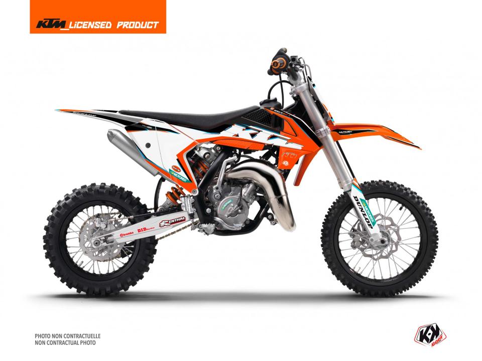 Autocollant stickers Kutvek pour Moto KTM 65 SX 2009 à 2015 Neuf