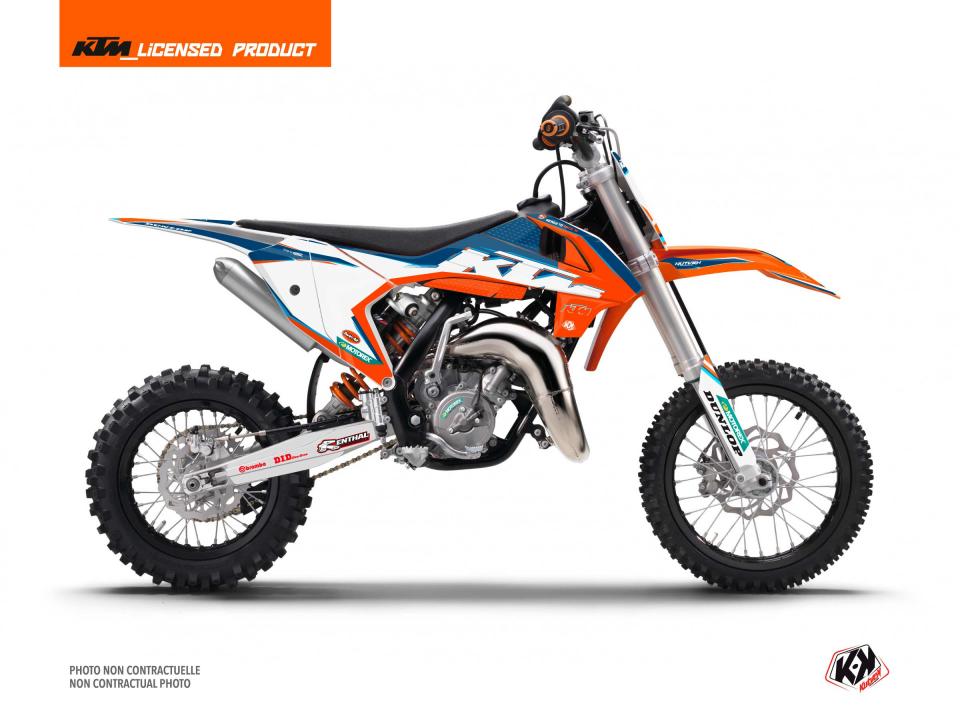 Autocollant stickers Kutvek pour Moto KTM 65 SX 2016 à 2018 Neuf