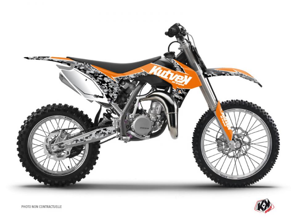 Autocollant stickers Kutvek pour Moto KTM 85 Sx Petites Roues 2003 à 2005 Neuf