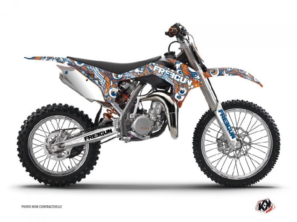 Autocollant stickers Kutvek pour Moto KTM 85 Sx Grandes Roues 2003 à 2005 Neuf