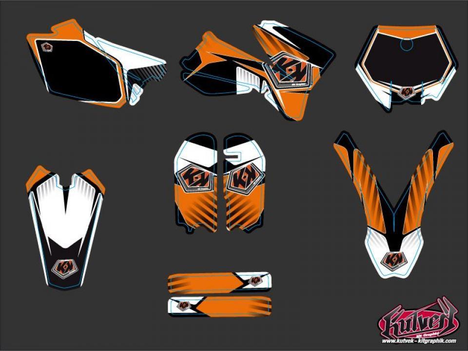 Autocollant stickers Kutvek pour Moto KTM 85 Sx Grandes Roues 2006 à 2012 Neuf