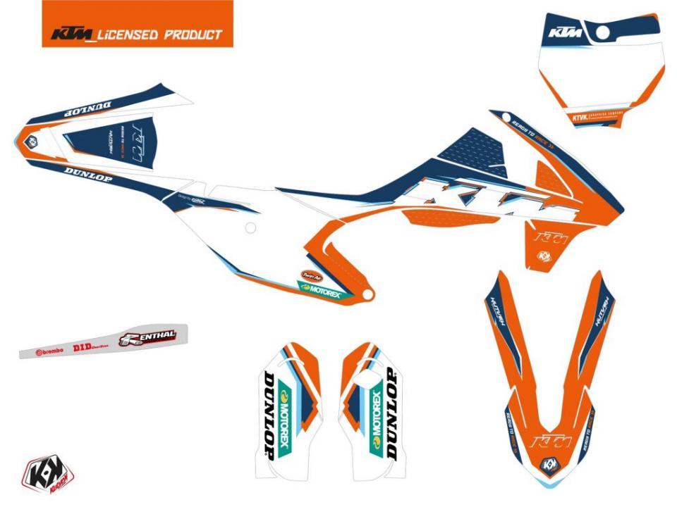 Autocollant stickers Kutvek pour Moto KTM 85 Sx Grandes Roues 2006 à 2012 Neuf