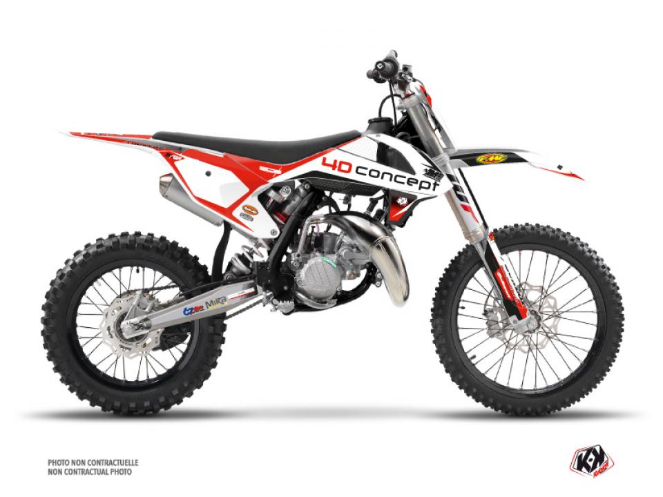 Autocollant stickers Kutvek pour Moto KTM 85 Sx Petites Roues 2013 à 2014 Neuf