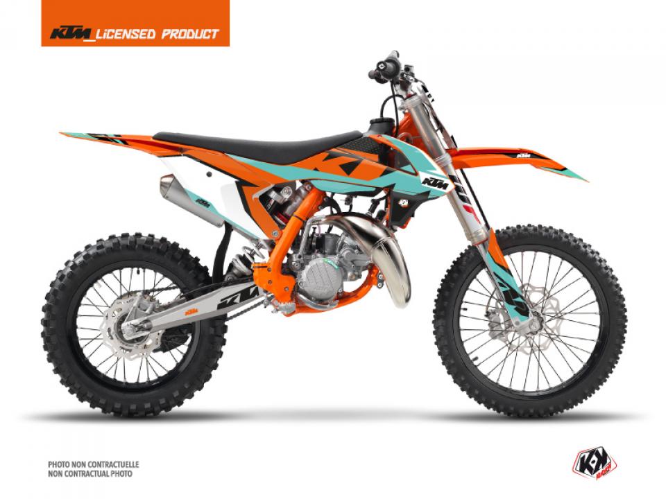 Autocollant stickers Kutvek pour Moto KTM 85 Sx Grandes Roues 2013 à 2014 Neuf