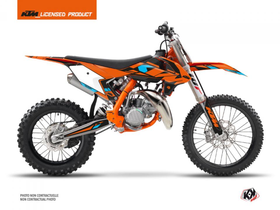 Autocollant stickers Kutvek pour Moto KTM 85 Sx Grandes Roues 2013 à 2014 Neuf