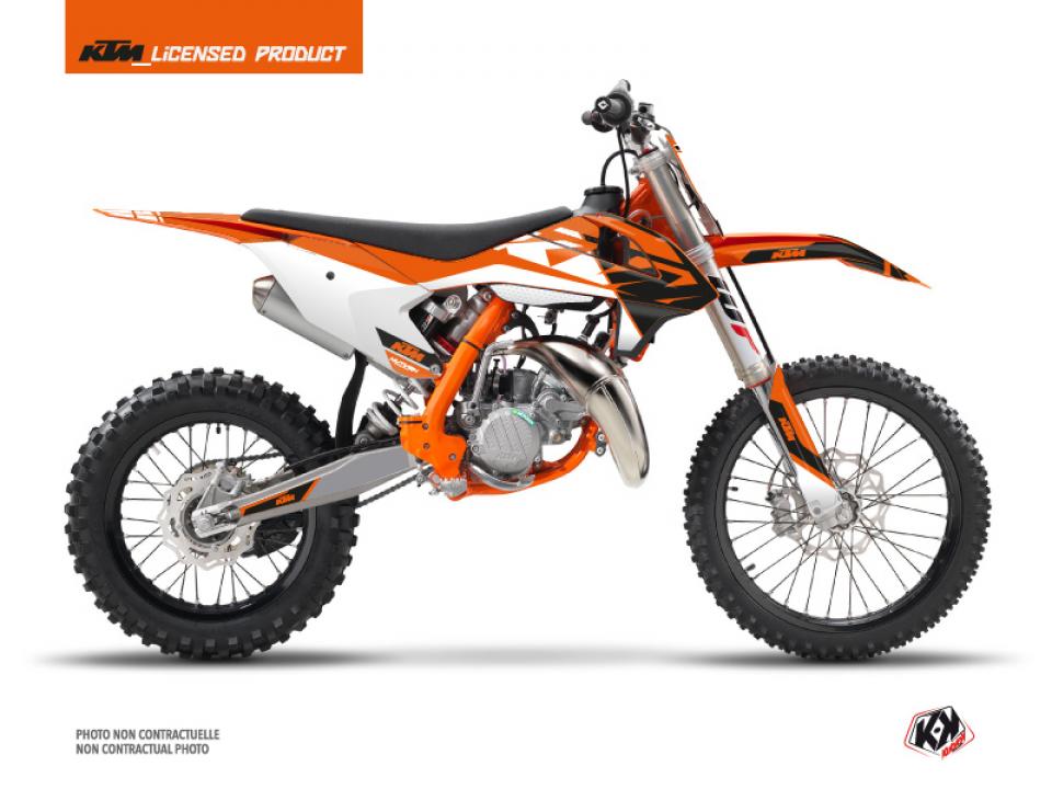 Autocollant stickers Kutvek pour Moto KTM 85 Sx Grandes Roues 2013 à 2014 Neuf