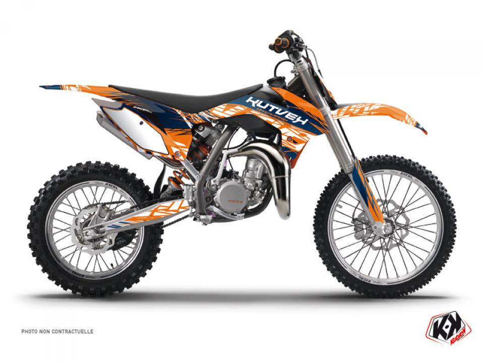 Autocollant stickers Kutvek pour Moto KTM 85 Sx Petites Roues 2013 à 2014 Neuf