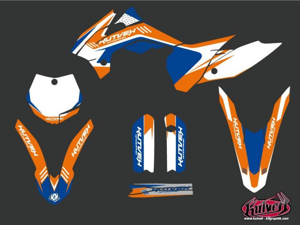 Autocollant stickers Kutvek pour Moto KTM 85 Sx Petites Roues 2013 à 2014 Neuf