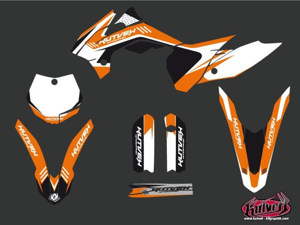 Autocollant stickers Kutvek pour Moto KTM 85 Sx Grandes Roues 2013 à 2014 Neuf