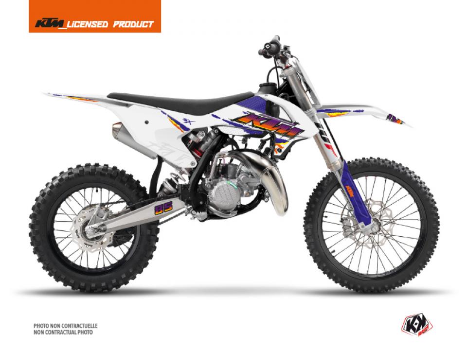 Autocollant stickers Kutvek pour Moto KTM 85 Sx Petites Roues 2013 à 2014 Neuf