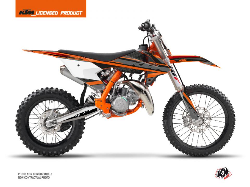 Autocollant stickers Kutvek pour Moto KTM 85 Sx Petites Roues 2013 à 2014 Neuf