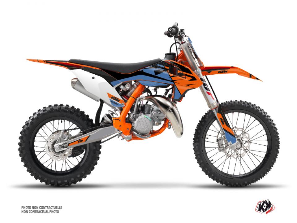 Autocollant stickers Kutvek pour Moto KTM 85 Sx Petites Roues 2015 à 2017 Neuf