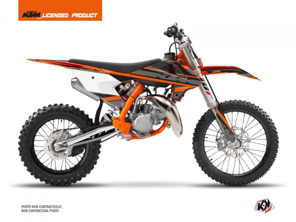 Autocollant stickers Kutvek pour Moto KTM 85 Sx Petites Roues 2015 à 2017 Neuf