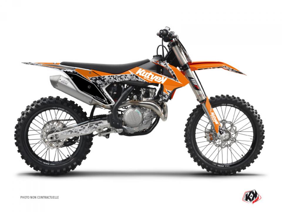 Autocollant stickers Kutvek pour Moto KTM 125 SX 2016 à 2018 Neuf