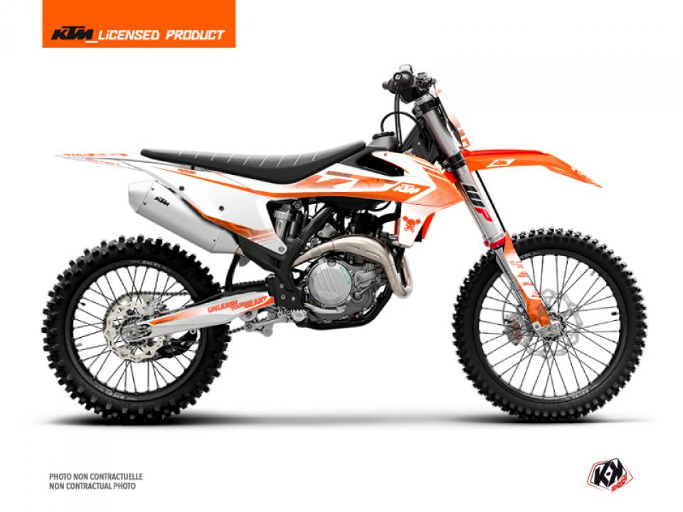 Autocollant stickers Kutvek pour Moto KTM 125 SX 2016 à 2018 Neuf