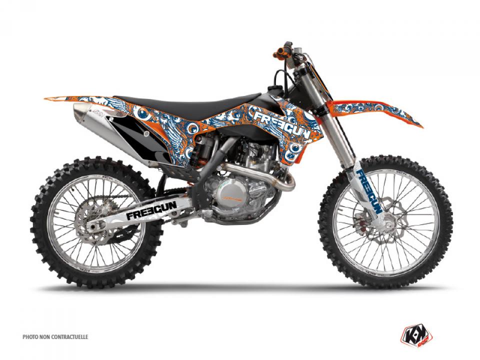 Autocollant stickers Kutvek pour Moto KTM 250 SX 2013 à 2014 Neuf