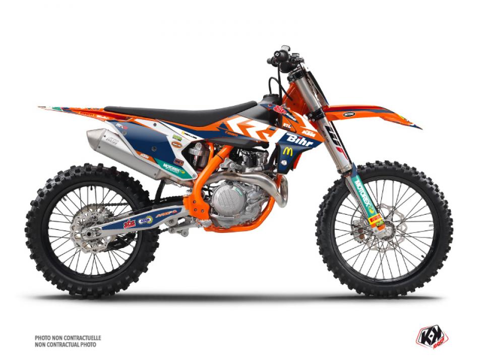 Autocollant stickers Kutvek pour Moto KTM 250 Sx-F 4T 2011 à 2012 Neuf