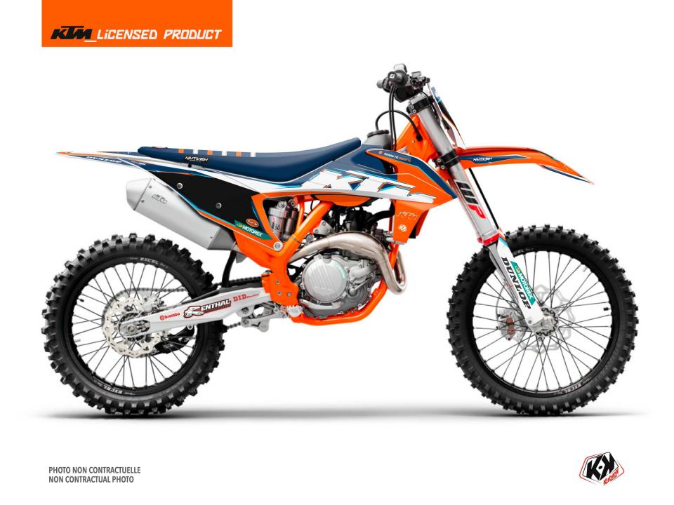 Autocollant stickers Kutvek pour Moto KTM 250 Sx-F 4T 2013 à 2014 Neuf