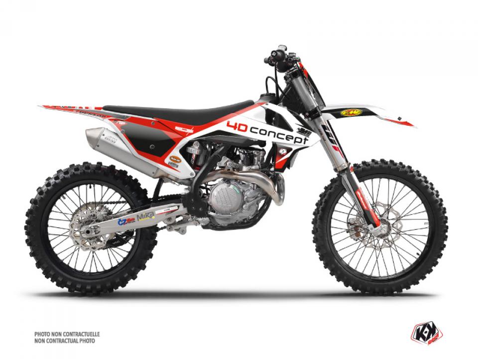 Autocollant stickers Kutvek pour Moto KTM 250 Sx-F 4T 2015 Neuf