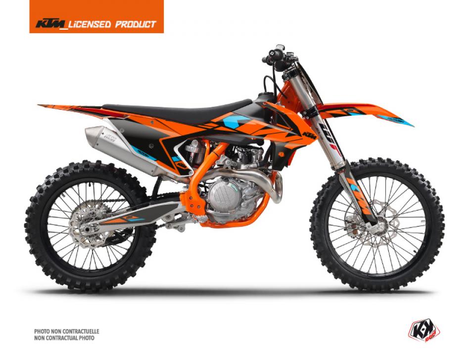 Autocollant stickers Kutvek pour Moto KTM 250 Sx-F 4T 2016 à 2018 Neuf