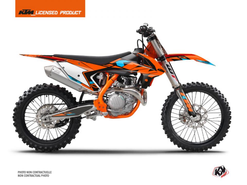 Autocollant stickers Kutvek pour Moto KTM 350 Sx-F 4T 2015 Neuf