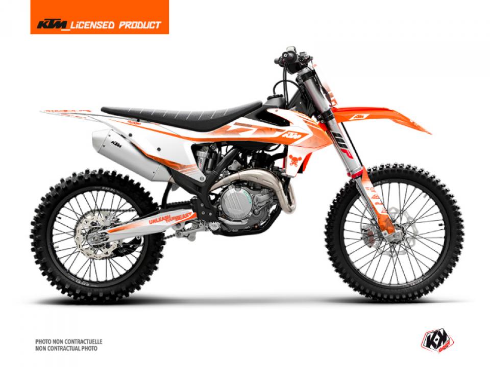 Autocollant stickers Kutvek pour Moto KTM 350 Sx-F 4T 2019 à 2022 Neuf
