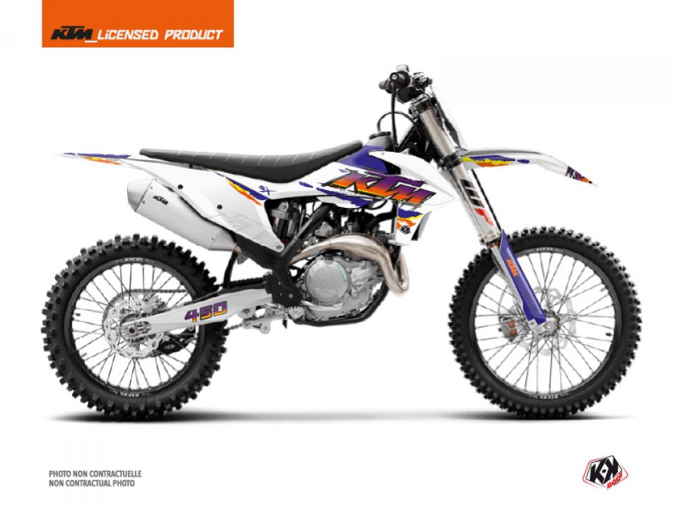 Autocollant stickers Kutvek pour Moto KTM 450 Sx-F 4T 2005 à 2006 Neuf