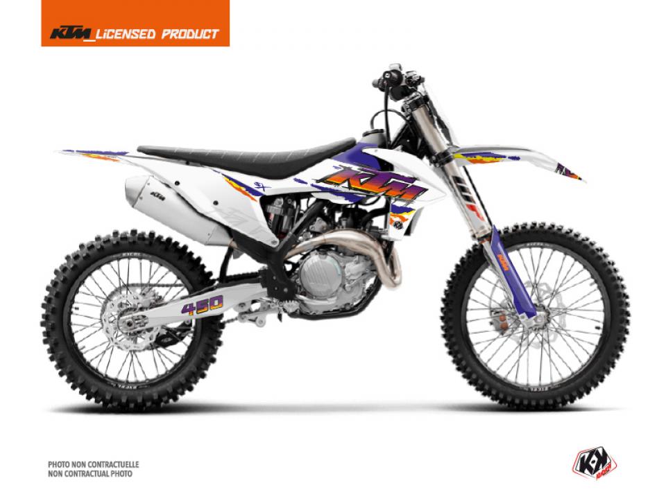 Autocollant stickers Kutvek pour Moto KTM 450 Sx-F 4T 2005 à 2006 Neuf