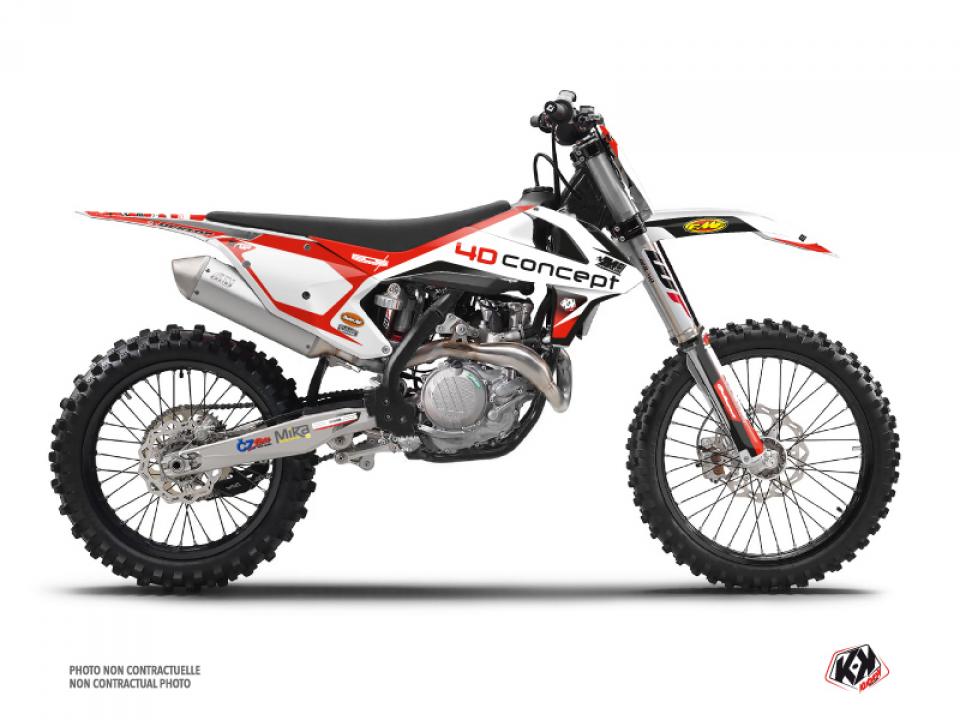 Autocollant stickers Kutvek pour Moto KTM 450 Sx-F 4T 2011 à 2012 Neuf