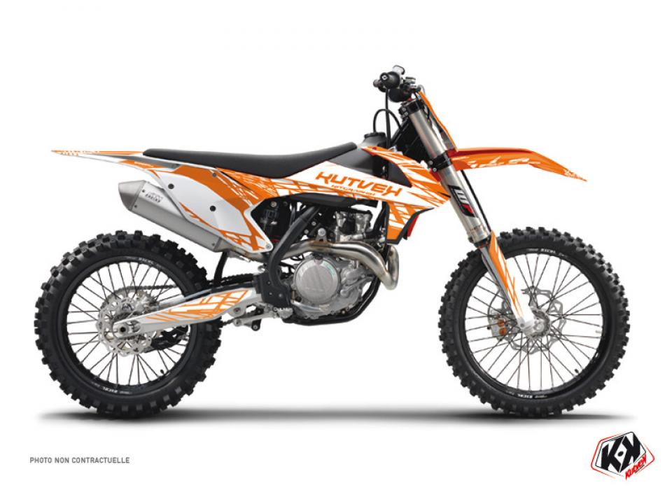 Autocollant stickers Kutvek pour Moto KTM 450 Sx-F 4T 2011 à 2012 Neuf