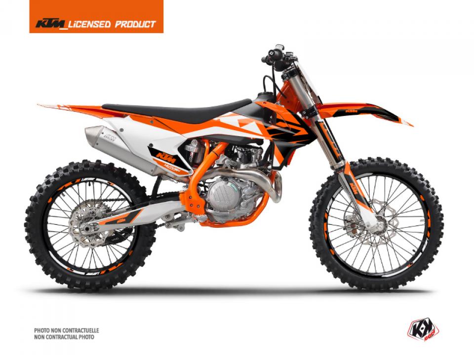 Autocollant stickers Kutvek pour Moto KTM 450 Sx-F 4T 2013 à 2014 Neuf