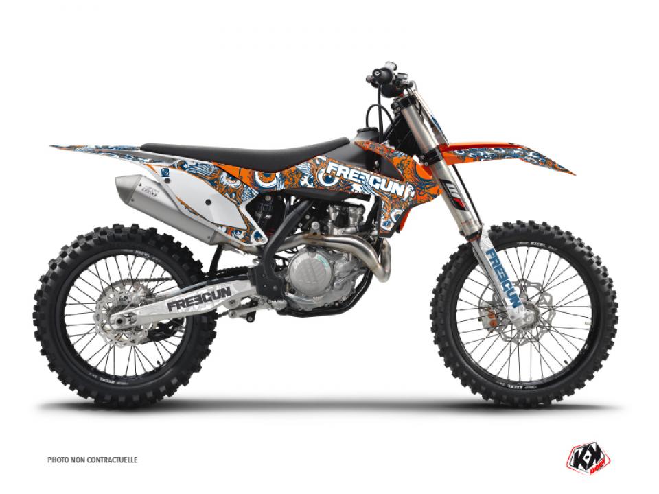 Autocollant stickers Kutvek pour Moto KTM 450 Sx-F 4T 2013 à 2014 Neuf