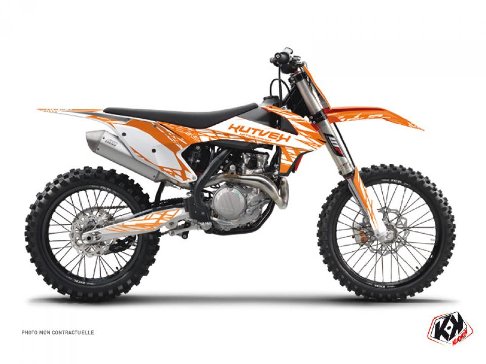 Autocollant stickers Kutvek pour Moto KTM 450 Sx-F 4T 2016 à 2018 Neuf