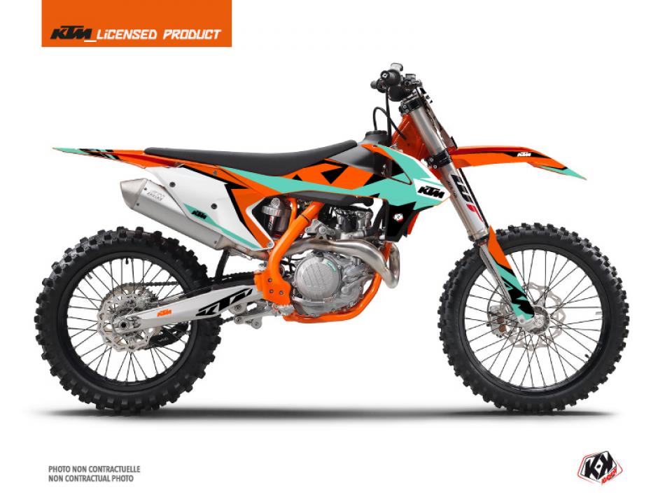 Autocollant stickers Kutvek pour Moto KTM 450 Sx-F 4T 2019 à 2022 Neuf