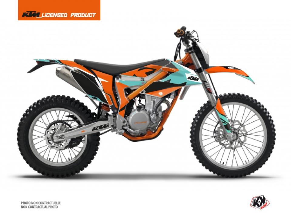 Autocollant stickers Kutvek pour Moto KTM 350 Freeride 4T 2012 à 2015 Neuf