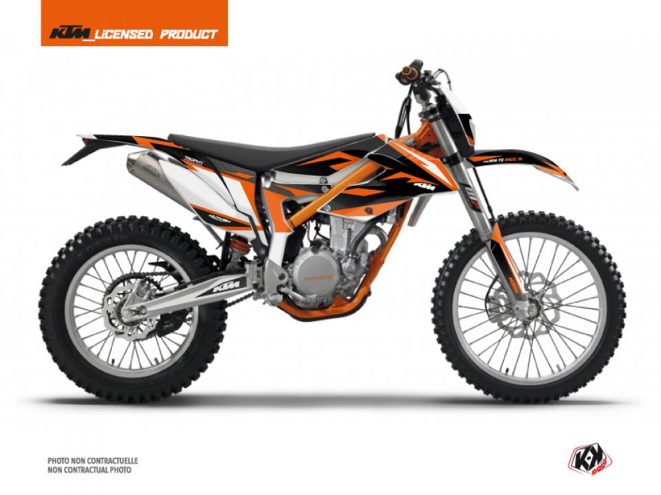 Autocollant stickers Kutvek pour Moto KTM 350 Freeride 4T 2012 à 2015 Neuf