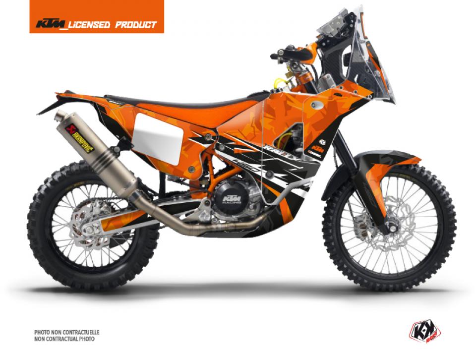 Autocollant stickers Kutvek pour Moto KTM 450 Rallye Factory 2019 à 2022 Neuf