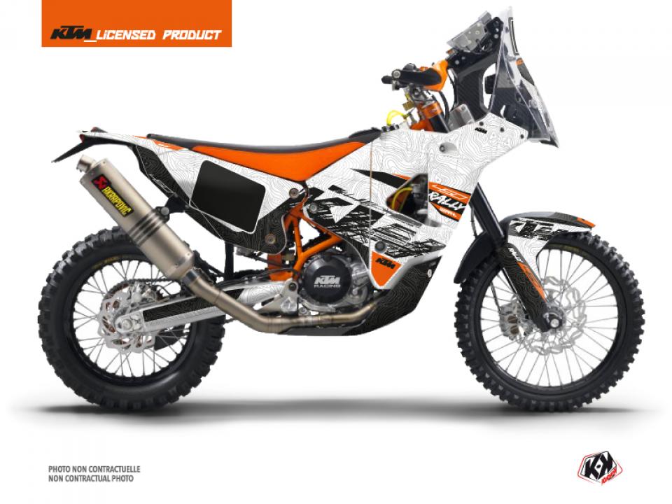 Autocollant stickers Kutvek pour Moto KTM 450 Rallye Factory 2019 à 2022 Neuf